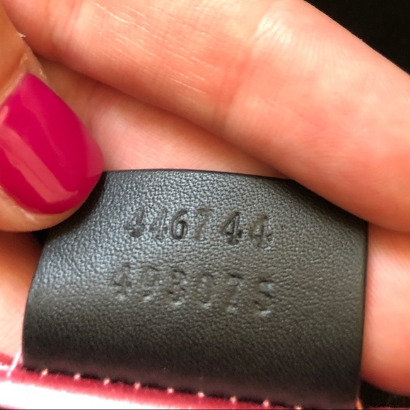 ❌ SOLD❌ Authentic Gucci velvet small marmont - Picture 6 of 8